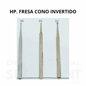 FRESA CARBURO CONO INVERTIDO HP Noº 35