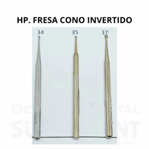 FRESA CARBURO CONO INVERTIDO HP Noº 37