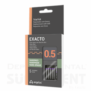 POSTES DE FIBRA DE VIDRIO CONICOS- EXACTO 0.5 CON BROCA X 5
