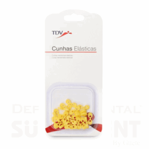 CUÑAS ELASTICAS INTERDENTALES x 25 (2,6mm)AMARILLA