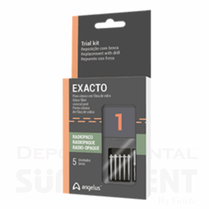 POSTES DE FIBRA DE VIDRIO CONICOS CON BROCA-EXACTO No 1 x 5