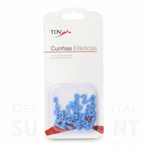 CUÑAS ELASTICAS INTERDENTALES x 25 (3,2 mm ) AZUL