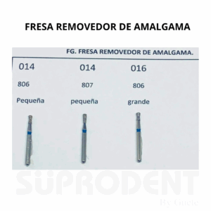 FRESA REMOVEDORA DE AMALGAMA JOTA-VERDE