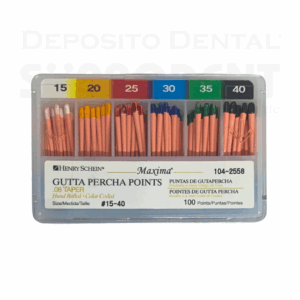 GUTTA PERCHA  15-40 TAPER .06 X 100 PUNTAS