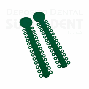 LIGADURAS ELASTICAS LIGHT GREEN X1040 PCS