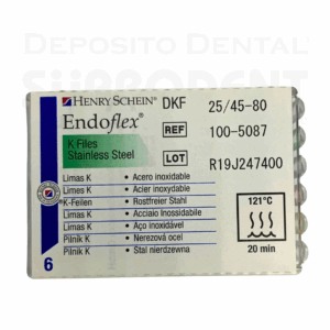 LIMA K ACERO INOXIDABLE  ENDOFLEX  45-80/25mm