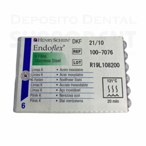 LIMA K ACERO INOXIDABLE  ENDOFLEX 10/21 mm