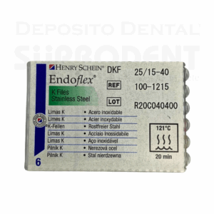 LIMA K ACERO INOXIDABLE ENDOFLEX 15-40/25mm