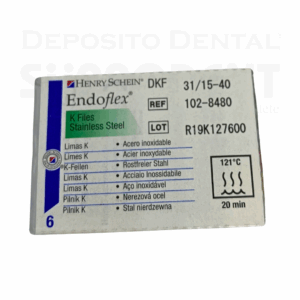 LIMA K ACERO INOXIDABLE  ENDOFLEX 15-40/31mm