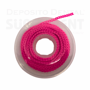 CADENA ELASTICA CORTA(CERRADA) 15 FT ROSADO