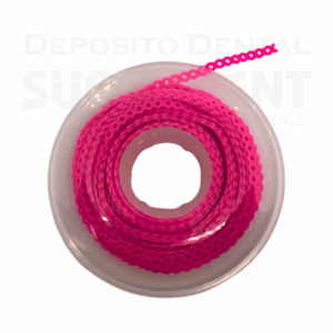 CADENA ELASTICA LARGA(ABIERTA) ROSADO FT 15