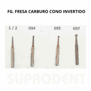 FRESA CARBURO FG 33 1/2 CONO INVERTIDO
