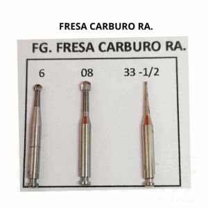 FRESA CARBURO RA Noº 6